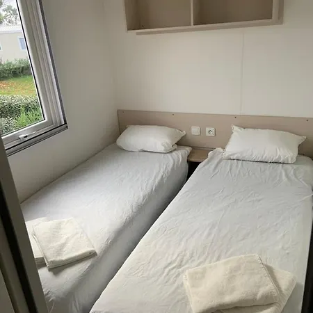 Au viviers camping Siblu sublime bungalow Claouey Exterior foto